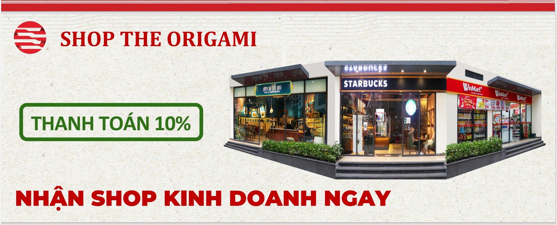 Shop kinh doanh Origami
